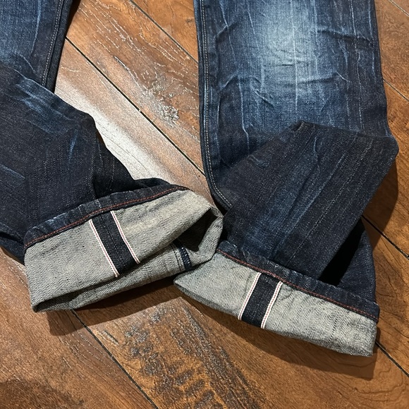 NWT Cult of Individuality Sample Rebel Straight SELVEDGE Denim Jeans #C223 - Picture 6 of 10